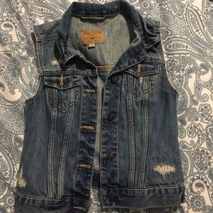 Hollister Jean Vest